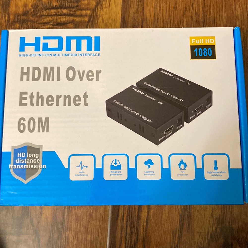 New HDMI over Ethernet 60 M